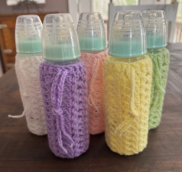 Crochet Baby Bottle Cover